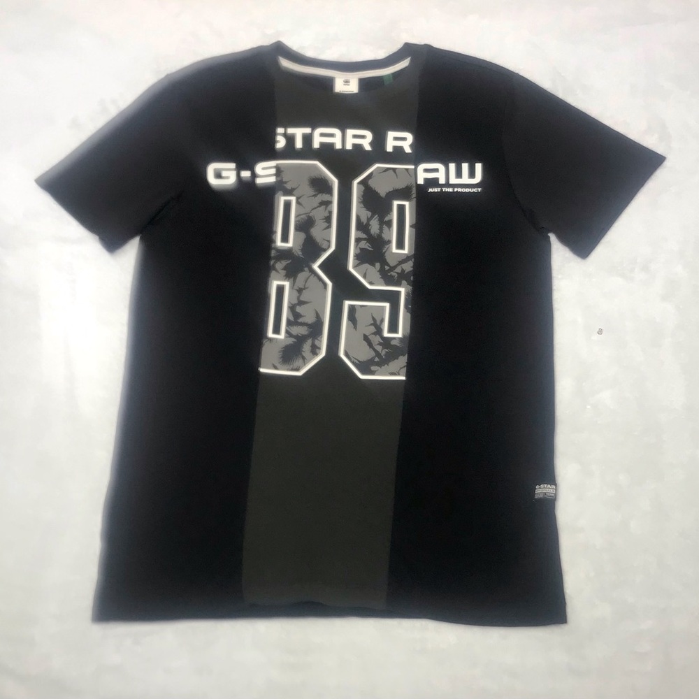 G-Star Black Graphic Crew Neck T-Shirt